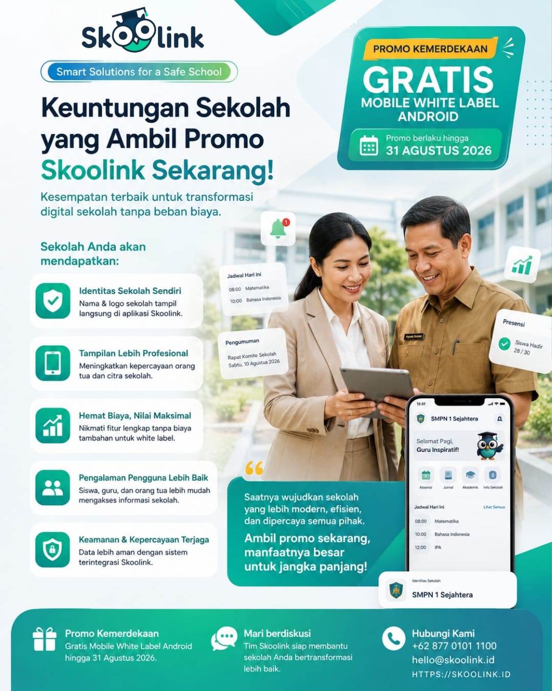 Promo Kemerdekaan: Gratis Mobile White Label Android